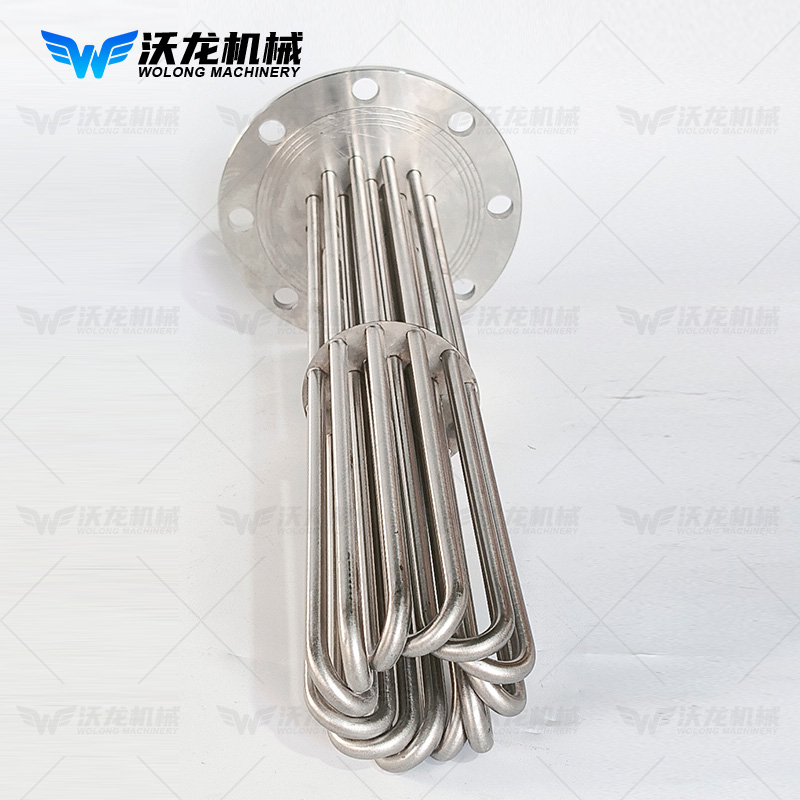 法兰加热管（水加热管，导热油加热管）
